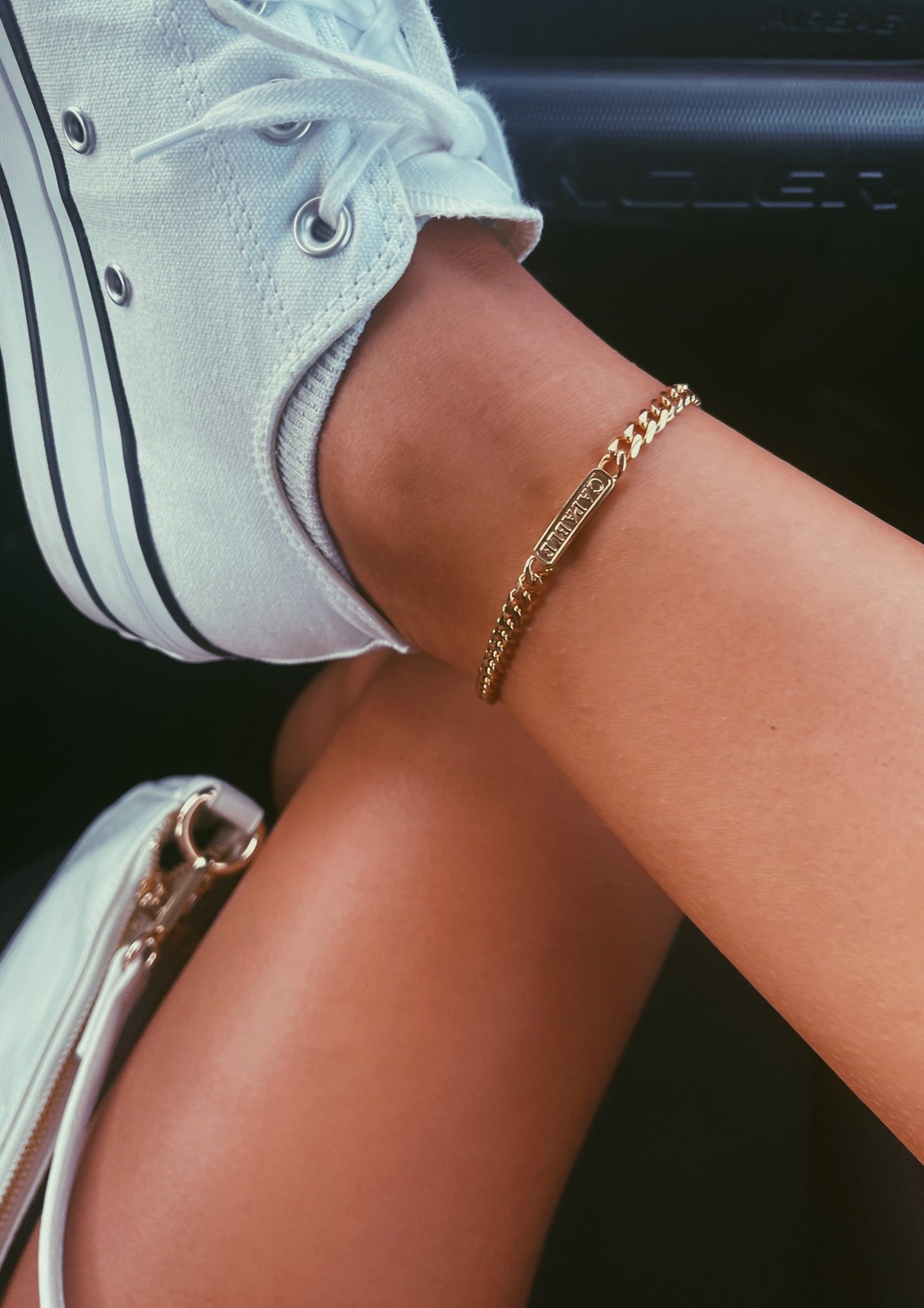 Capable Anklet Silver
