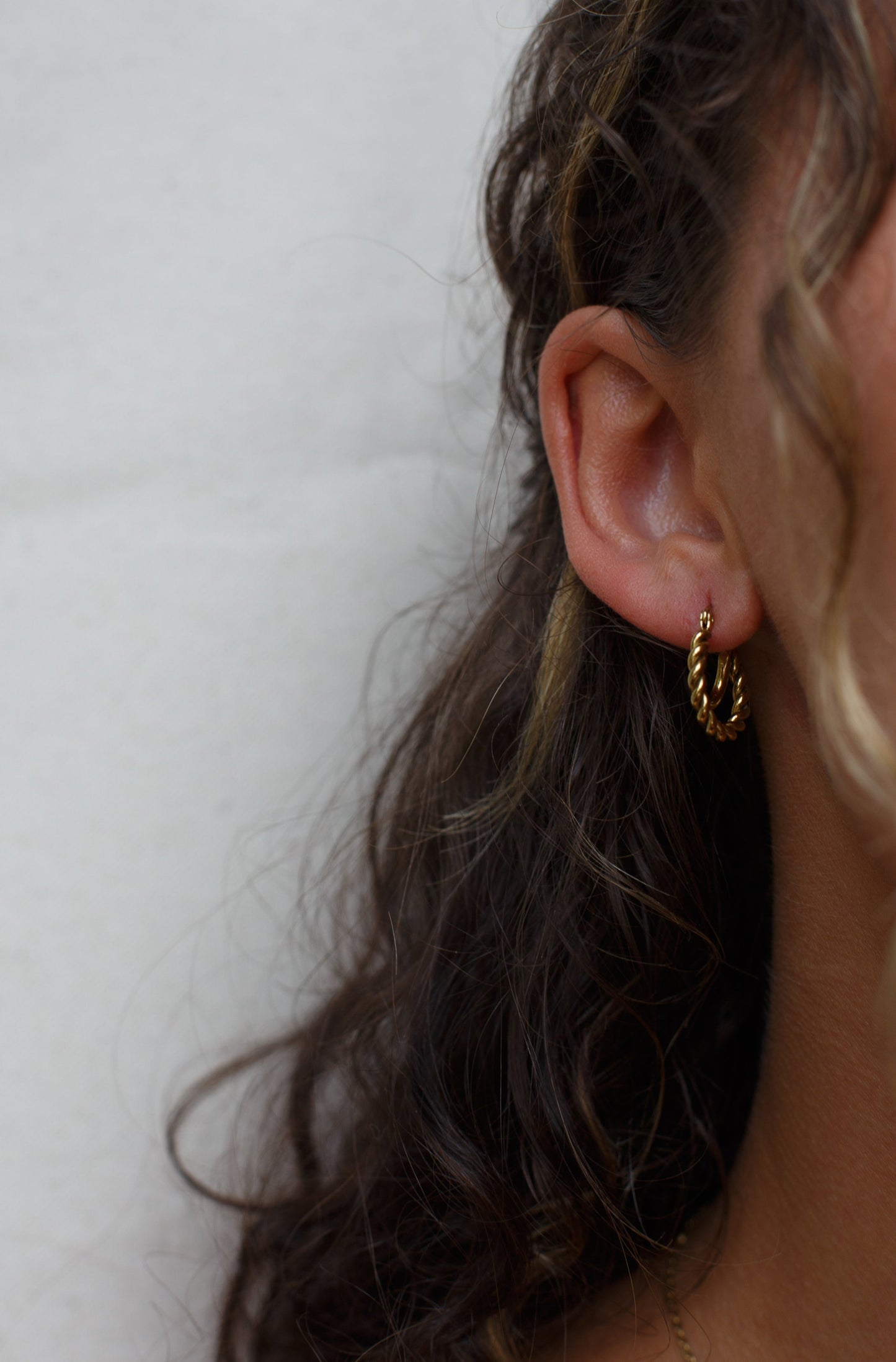 The Little Things Hoops Gold