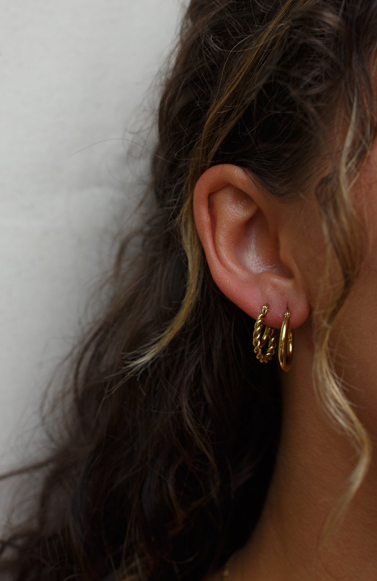 The Little Things Hoops Gold