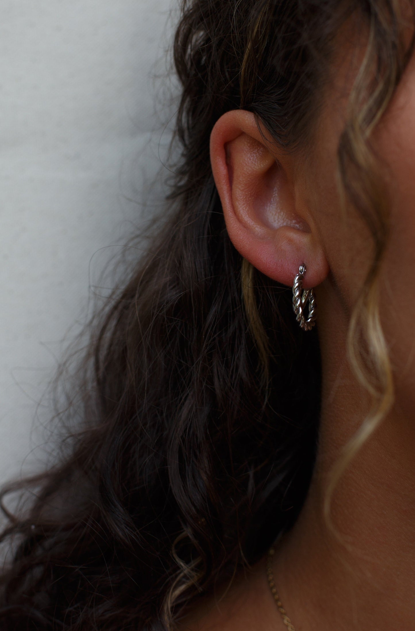 The Little Things Hoops Silver