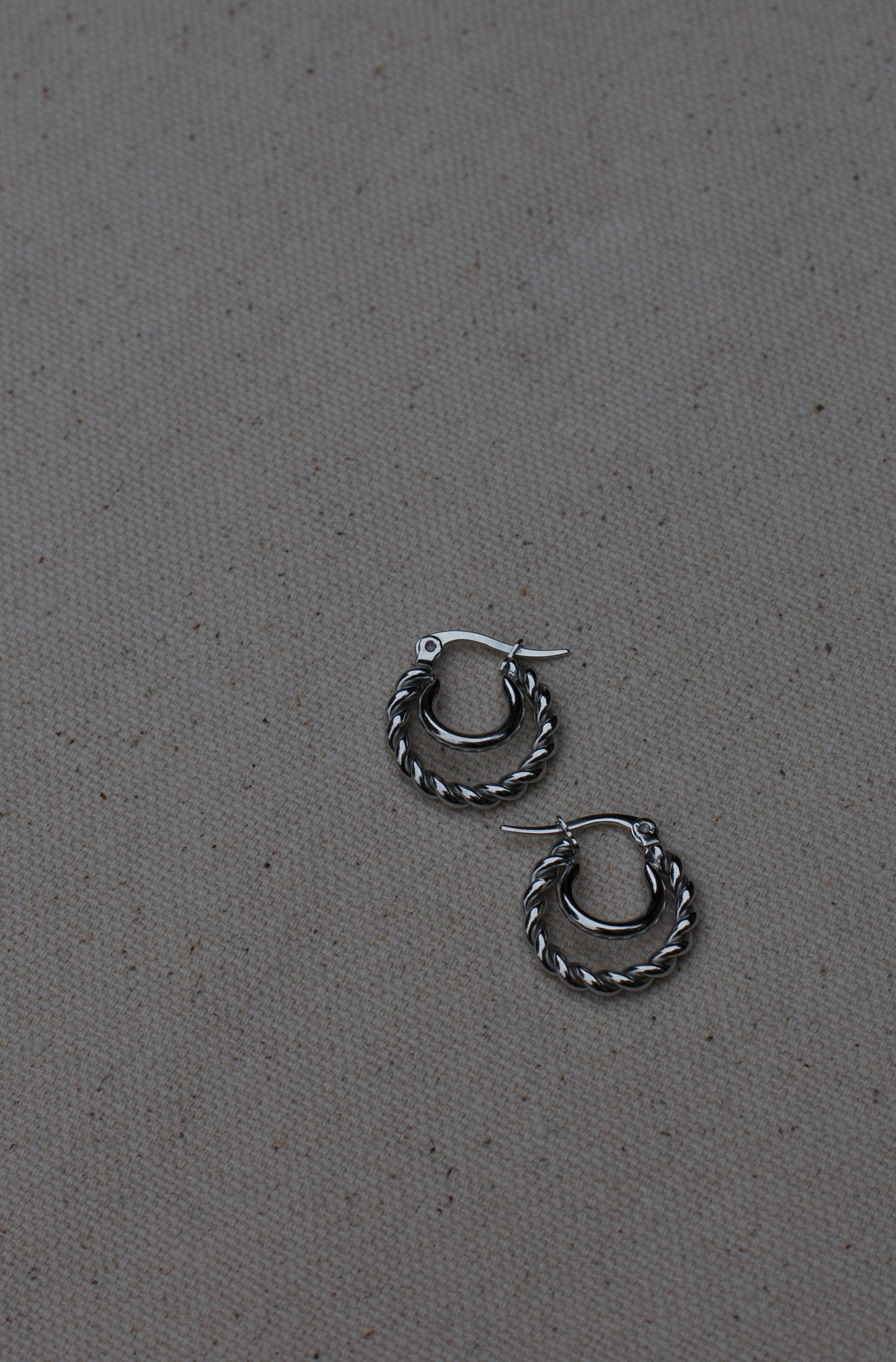 The Little Things Hoops Silver