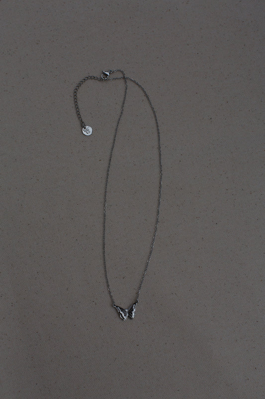 Guiding Butterfly Necklace in Silver