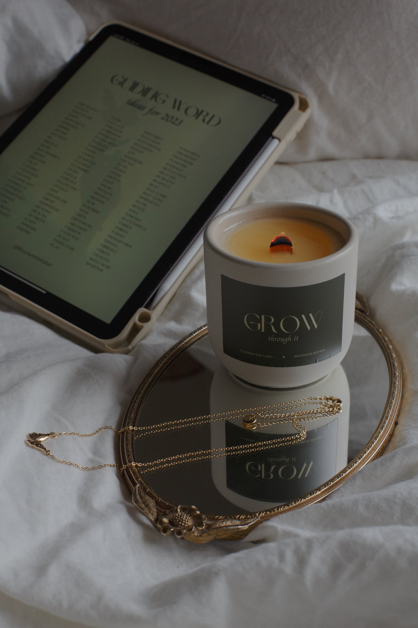 Grow Through It Candle